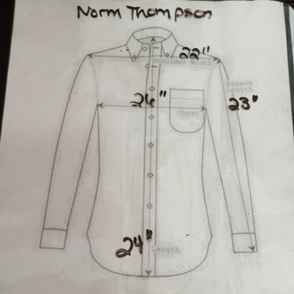 Norm Thompson 2X  Ribbed Brown Turtleneck Long Sleeve Cotton Knit - Picture 5 of 5